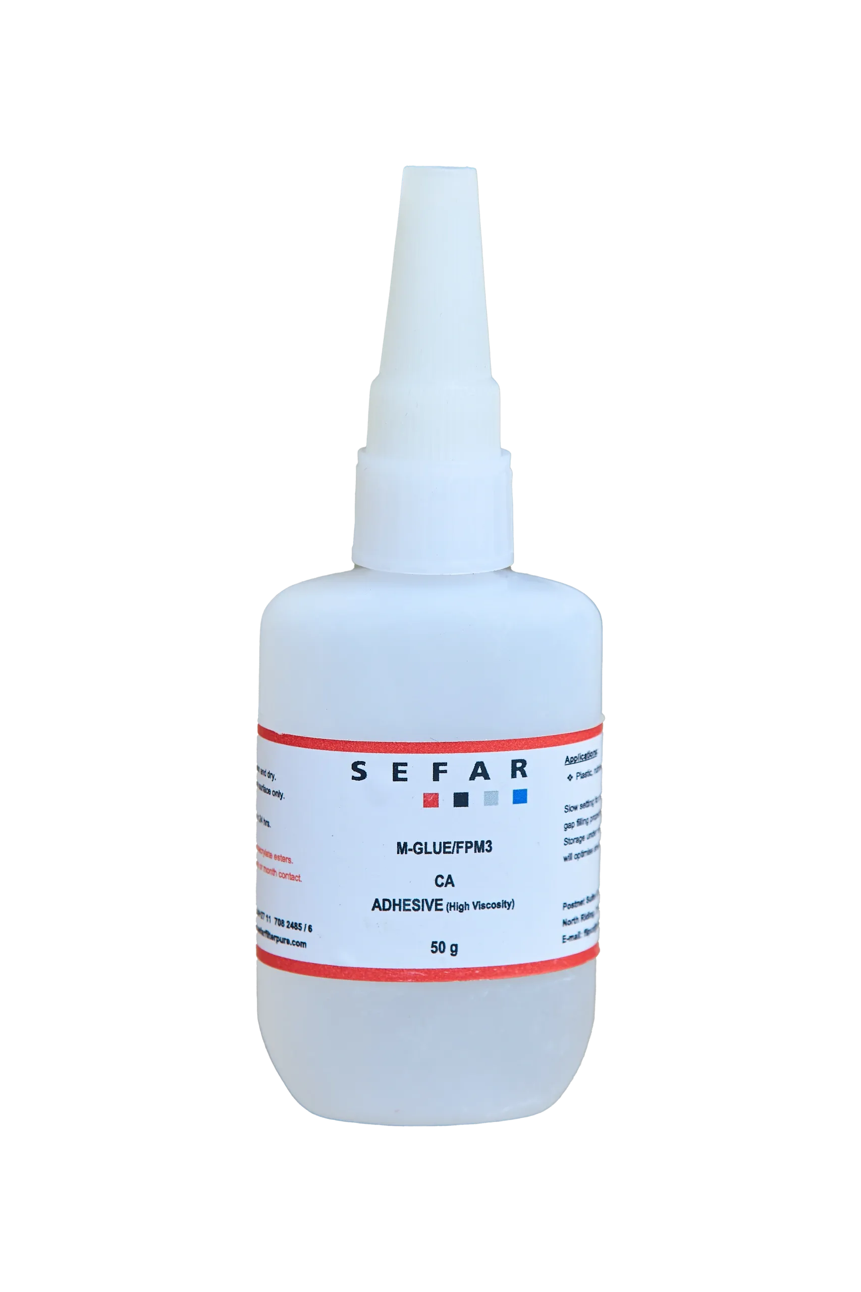 Sefar M-GLUE/FPM3 CA Adhesive, High Viscosity, 50 g